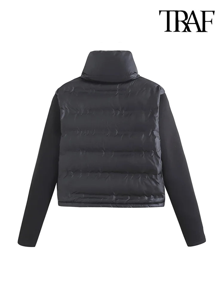 Coat17 Women Fashion  Thick Warm Padded Jacket