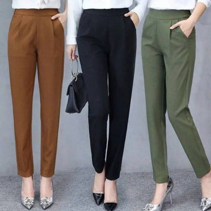 Pants8 Elegant Ladies  Fashion Casual Office Work Pants