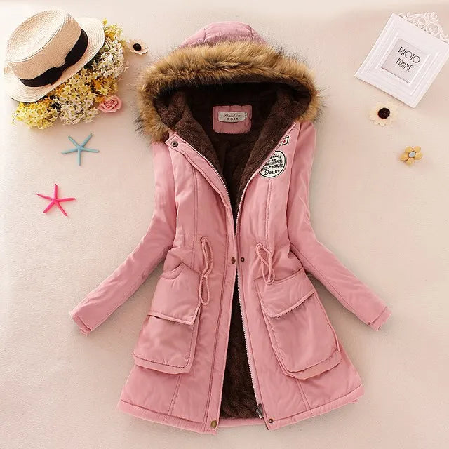 Coat12 New 2024Autumn Winter Padded Casual Warm