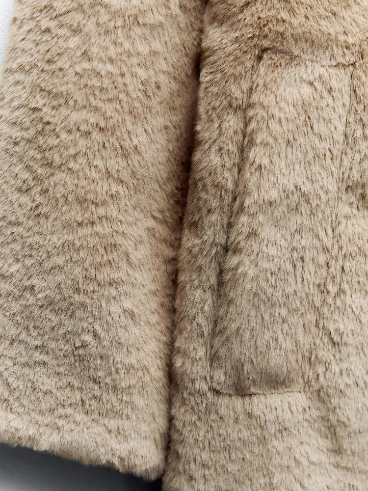 Coat1  Winter New  Collar Thicken Overcoat Warm